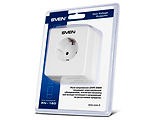 Surge Protector Sven RN-16D / 1Sockets / White
