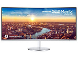 Monitor Samsung C34J791WTI / 34.0" VA-Curved QDot 3440x1440 / 4ms / 300cd / Mega-DCR / MultiView PIP / White