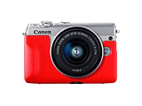 Plastic Face Jacket Canon EH31-FJ for EOS M100 / Red