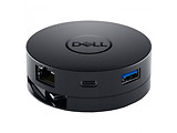 Dell DA300 USB-C Mobile Adapter / 492-BCJL / Black