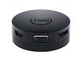 Dell DA300 USB-C Mobile Adapter / 492-BCJL / Black