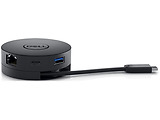 Dell DA300 USB-C Mobile Adapter / 492-BCJL / Black