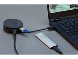 Dell DA300 USB-C Mobile Adapter / 492-BCJL / Black