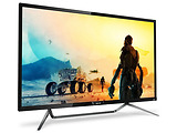 Monitor Philips 436M6VBPAB / 43.0" MVA 4K-UHD / 4ms / HDR-1000 / LED50M:1 / Remote control / USB Hub / Speakers / Black