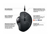 Trackball Logitech MX Ergo / Wireless / 910-005179 / Grey