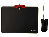 BUNDLE XPG INFAREX M10 Mouse + INFAREX R10 RGB Gaming Mouse Pad / Black