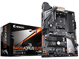 GIGABYTE B450 AORUS Elite / Socket AM4 / AMD B450 / Dual 4xDDR4-3200 / APU AMD graphics / ATX /
