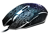 Mouse Qumo BlackOut / Soft Touch / 7 color backlight / Black