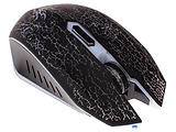 Mouse Qumo BlackOut / Soft Touch / 7 color backlight / Black
