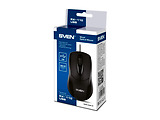Mouse Sven RX-110 / Optical / Ambidextrous / PS/2 / Black