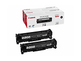 2x Cartridge Canon 718 / Original / 718Bk-2P / Black