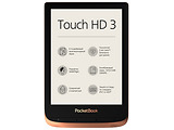 PocketBook Touch HD 3 / 6" E InkCarta / Wi-Fi / SMARTlight / HZO Protection / Copper
