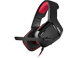 Headset Sven AP-G858MV / 108dB / Non-tangling cable / Red