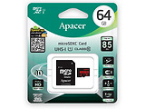 MicroSD Apacer 64GB / SD adapter / AP64GMCSX10U5-R /