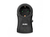Surge Protector Sven SF-S1 / 1 Sockets / Black