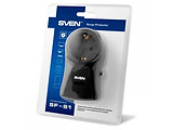 Surge Protector Sven SF-S1 / 1 Sockets / Black