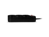 Surge Protector Sven SF-03L / 3 Sockets / 3.0m / Black