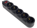 Surge Protector Sven SF-05L / 5 Sockets / 5.0m / Black
