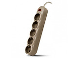 Surge Protector Sven SF-05L / 5 Sockets / 5.0m / Grey