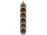 Surge Protector Sven SF-05L / 5 Sockets / 5.0m / Grey
