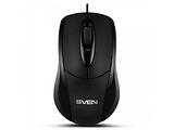 Mouse Sven RX-110 / Optical / Ambidextrous / USB / Black