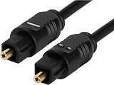 Optical cable Brackton Professional K-TOS-BKR-0300.B / Toslink / 6mm / 3.0m / Black