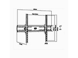Wall Mount CHARMOUNT CT-PLB-E804 / Black