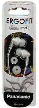 Earphones Panasonic RP-HJE125E / White