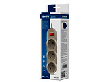 Surge Protector Sven SF-03L / 3 Sockets / 3.0m /