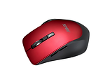 Mouse ASUS WT425 / Wireless / Silent / Optical / 1000-1600 dpi / 6 buttons / Ergonomic / Red