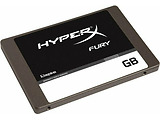 2.5" SSD Kingston HyperX FURY 3D / 240GB / SATAIII / 7mm / Controller Silicone Motion SM2258XT / 3D NAND TLC / KC-S44240-6F /