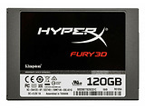 2.5" SSD Kingston HyperX FURY 3D / 120GB / SATAIII / 7mm / Controller Silicone Motion SM2258XT / 3D NAND TLC / KC-S44120-6F /