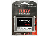 2.5" SSD Kingston HyperX FURY 3D / 120GB / SATAIII / 7mm / Controller Silicone Motion SM2258XT / 3D NAND TLC / KC-S44120-6F /
