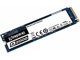 M.2 NVMe SSD Kingston A2000 / 500GB / SM2263EN controller / 96-layer 3D NAND TLC / SA2000M8/500G /