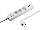 Xiaomi Mi Power Strip / 3 Sockets & 3 USB Ports / White