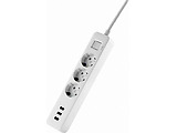 Xiaomi Mi Power Strip / 3 Sockets & 3 USB Ports / White