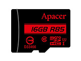 MicroSD Apacer 16GB / SD adapter / AP16GMCSH10U5-R /