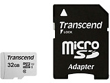 MicroSD Transcend / 32GB / SD adapter / UHS-I U1 / TS32GUSD300S-A /