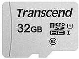 MicroSD Transcend / 32GB / SD adapter / UHS-I U1 / TS32GUSD300S-A /