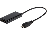 Adapter Gembird A-MHL-002 / microUSB-HDMI / Black