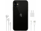 Apple iPhone 11 / 6.1" IPS 1792x828 / A13 Bionic / 4Gb / 128Gb / 3110mAh / DUALSIM / Black