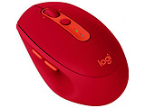 Mouse Logitech M590 / Silent / Wireless / Multi-Device / Red