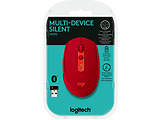Mouse Logitech M590 / Silent / Wireless / Multi-Device / Red