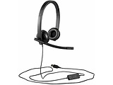 Logitech H570e / USB Stereo / 981-000575 / Black