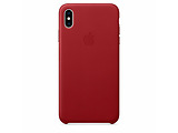 Apple Original iPhone XS Max Leather Case / Red