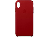 Apple Original iPhone XS Max Leather Case / Red