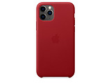 Apple Original iPhone 11 Pro Leather Case / Red