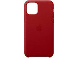 Apple Original iPhone 11 Pro Leather Case / Red