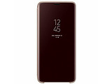 Samsung Clear view cover Galaxy S9+ / Gold