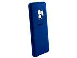 Samsung Alcantara cover Galaxy S9 / Blue